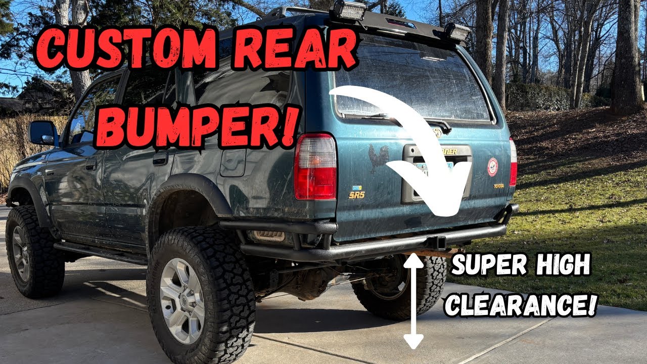 High-Clearance Rear Bumper is FINISHED! | 1997 4Runner Pt. 8