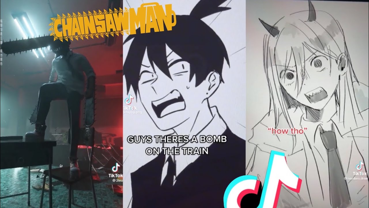 Chainsaw man tiktok compilation