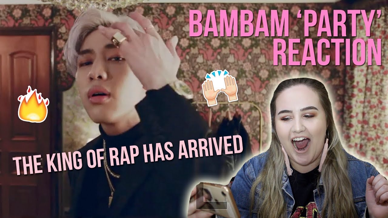 BAMBAM GOT7 (갓세븐) 'PARTY' MV REACTION