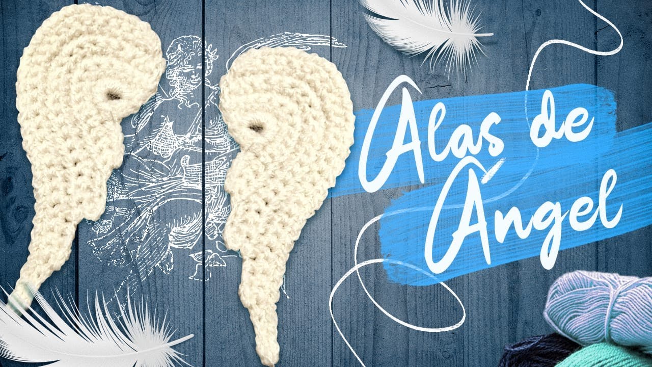👼🏼 ¡QUE BUENA IDEA! | ALAS DE ÁNGEL a Crochet | ¡Tutorial paso a paso!