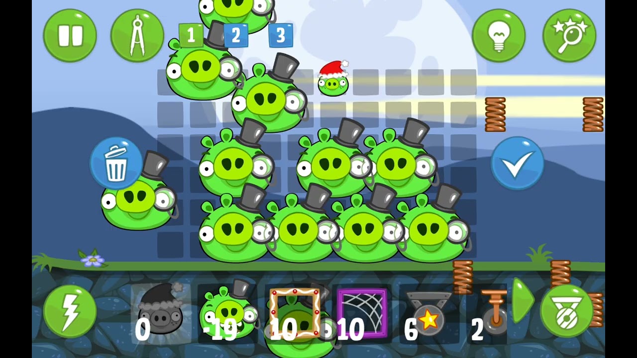 bad piggies glitch part 5 (why so many king pigs?)