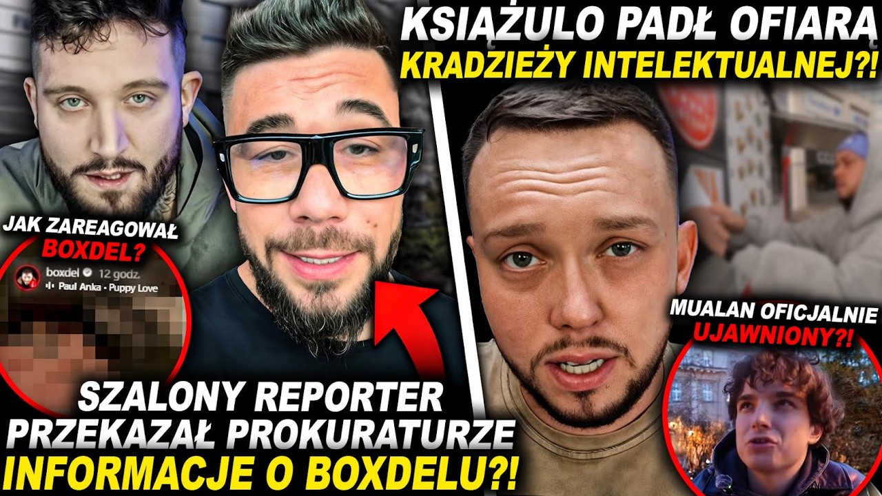 PROKURATURA PRZESŁUCHUJE PIERWSZE OSOBY?! (SZALONY REPORTER, BOXDEL, KSIĄŻULO, STANOWSKI, INFLUI)
