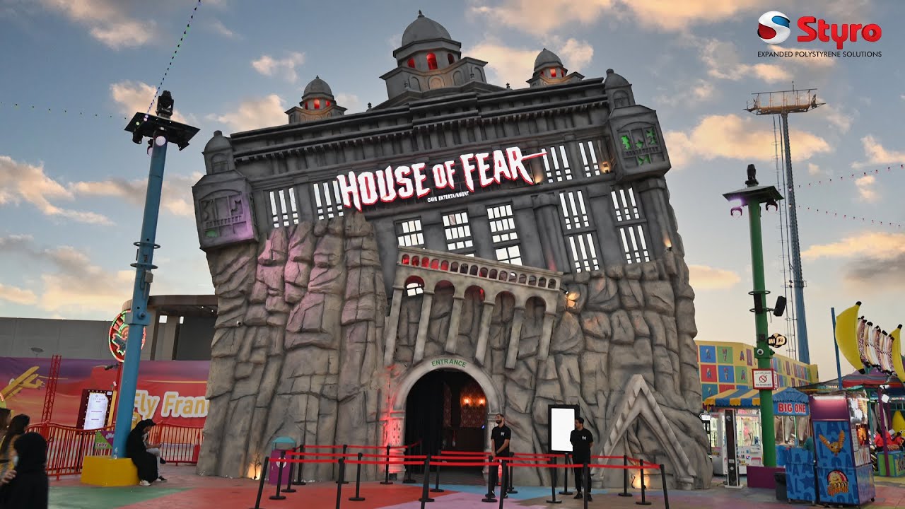 House of Fear at Global Village Dubai Made by STYRO