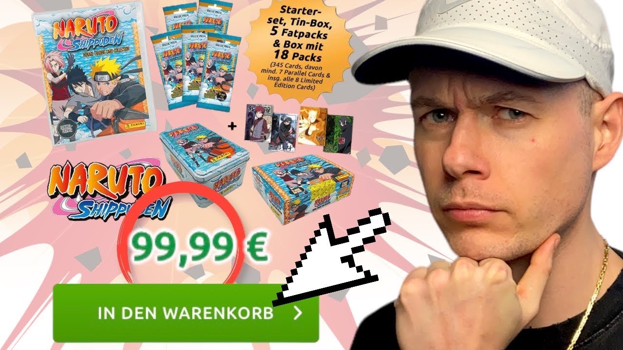 LOHNT SICH? 😱 die TEUERSTEN Naruto Karten kaufen und öffnen 🤑