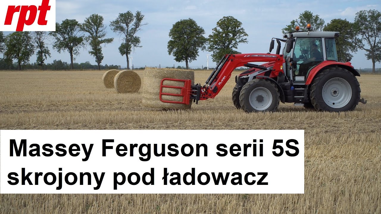 Maasey Ferguson serii 5S z ładowaczem czołowym