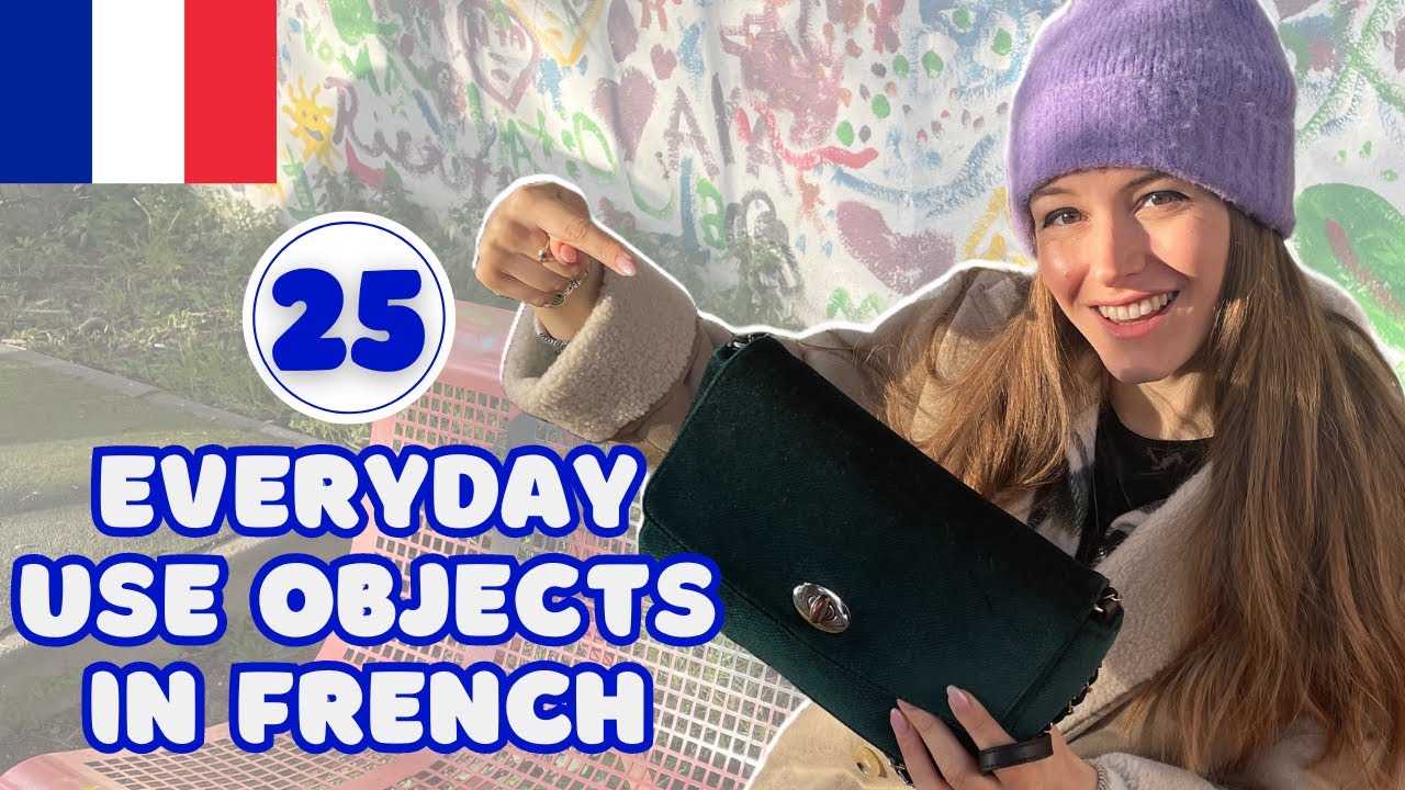 Les Objets du Sac à Main en français (25 Mots de Vocabulaire)