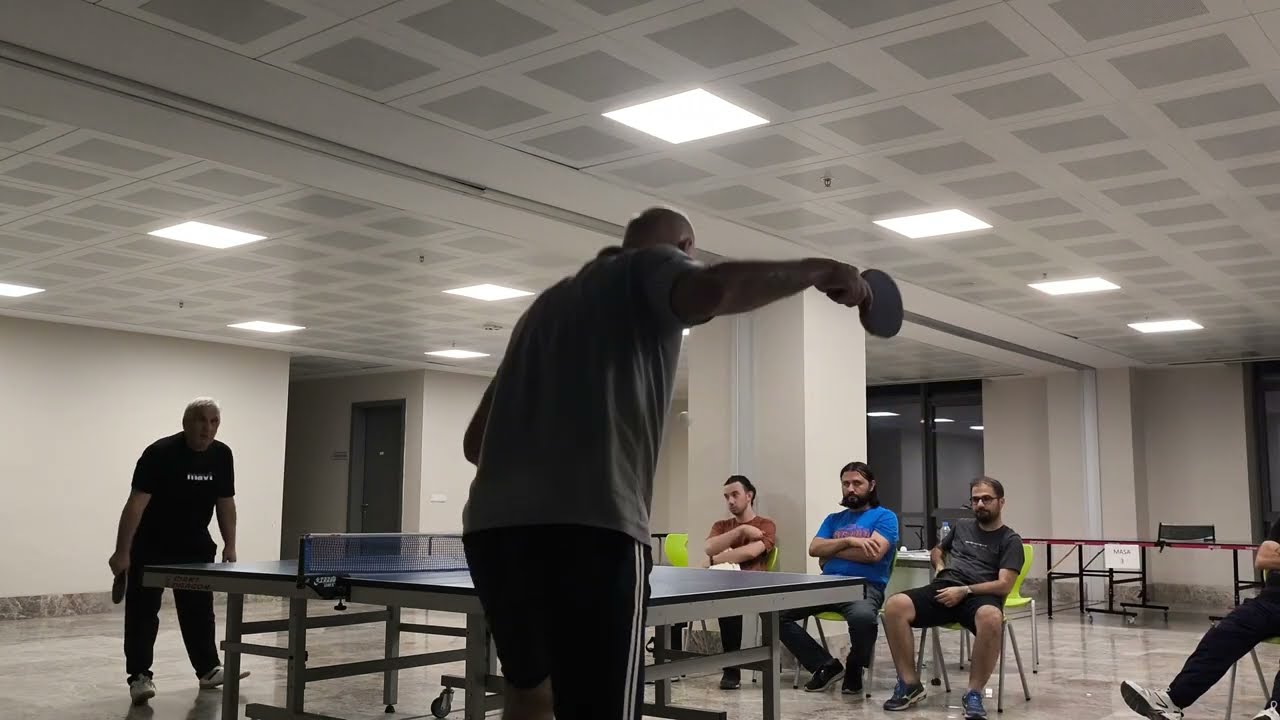 Dostluk Turnuvası #1- Adnan‬ vs İsmail Final Ma&ccedil;ı (Friendly Tournament Final Highlights)#tabletennis