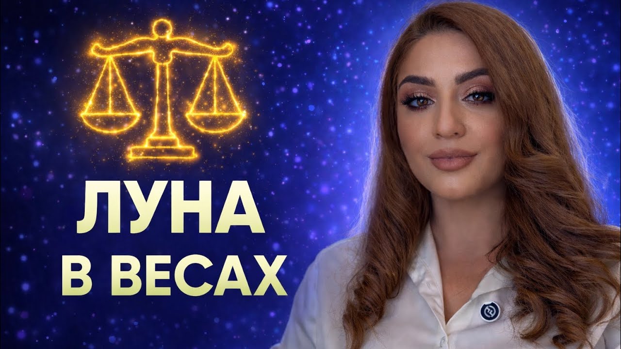 Луна в Весах: эмоции, отношения и внутренний баланс