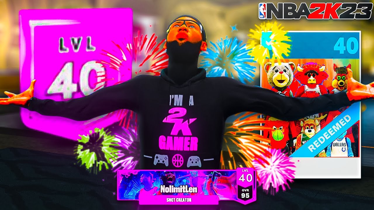 I HIT LEVEL 40 on my OVERPOWERED DEMIGOD PLAYSHOT BUILD in NBA 2K23! FIRST LEVEL 40 XBOX GUARD 2K23