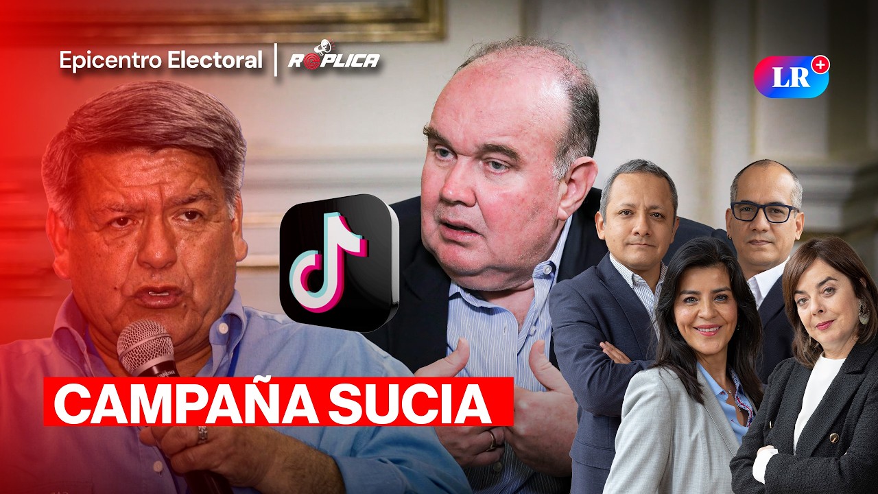LÓPEZ ALIAGA VS ACUÑA: LA GUERRA EN TIKTOK RUMBO A ELECCIONES 2026 | EPICENTRO ELECTORAL - RÉPLICA