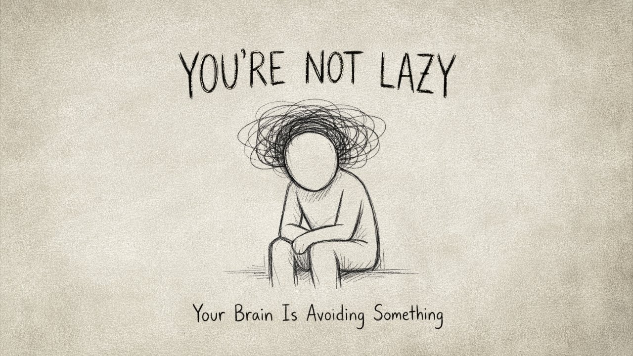 You’re Not Lazy  | Your Brain Is Avoiding Something Important