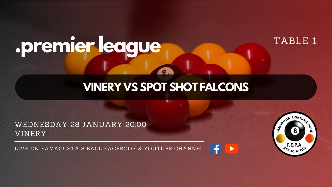 Vinery vs Spot Shot Falcons - Premier League Day 11