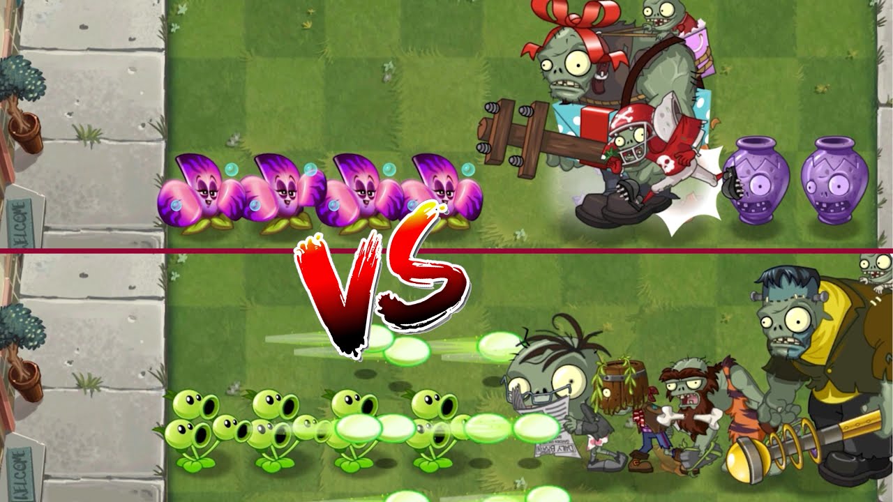 PvZ 2 - Random Plant Teams Vs 4 Random Zombie Vase - P15 - Who is the best?