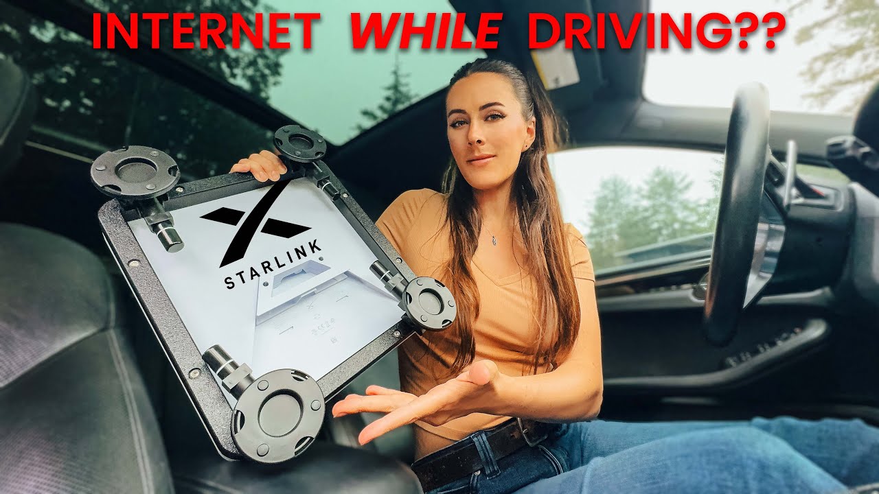 TESTING STARLINK MINI MOBILE INTERNET *WHILE* DRIVING - WILL IT WORK?? #starlink #internet #elonmusk