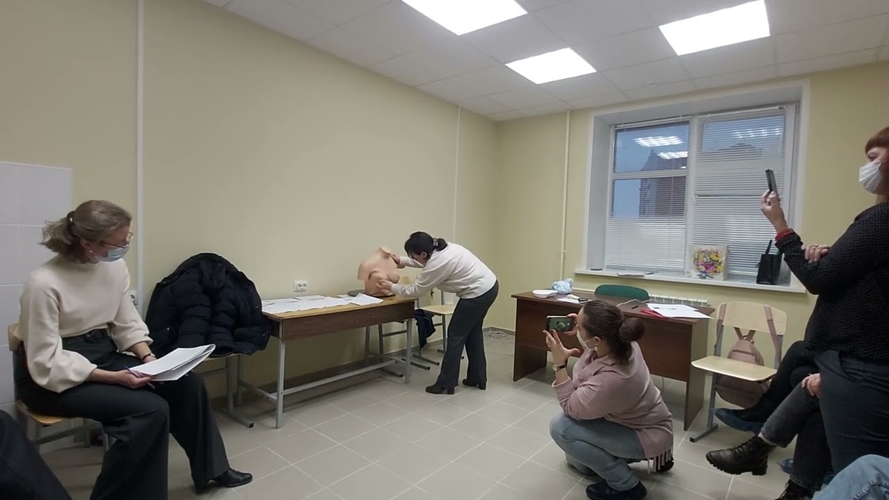 Аккредитация. Пальпация молочной железы