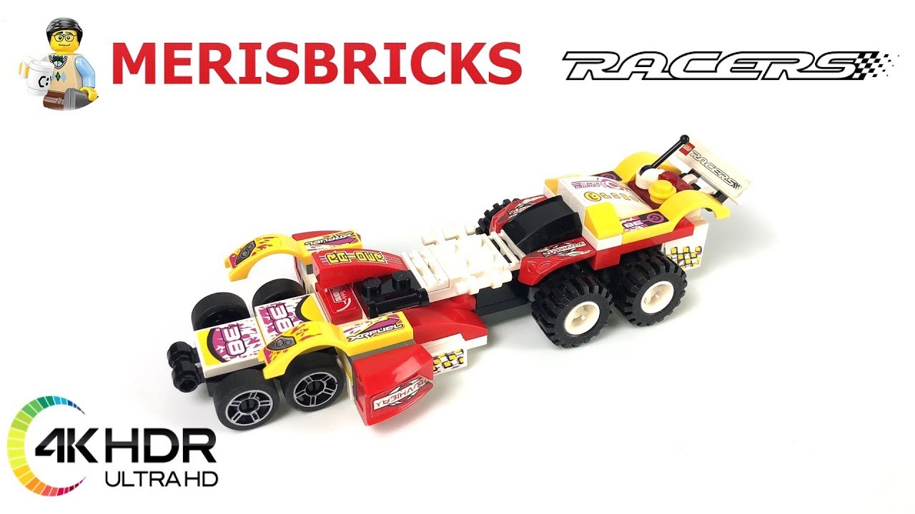 Lego Alternative Build from Lego Racers sets 8130 & 8131 - Lego Speed Build 4K #LEGO #LegoSpeedBuild