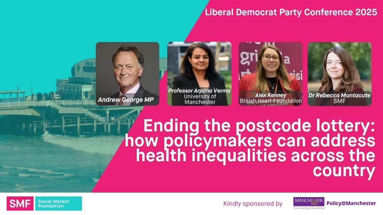 Ending the postcode lottery: how policymakers can address health inequalities across the country