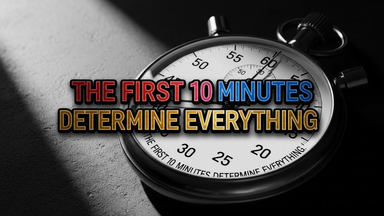 The First 10 Minutes Determine Everything