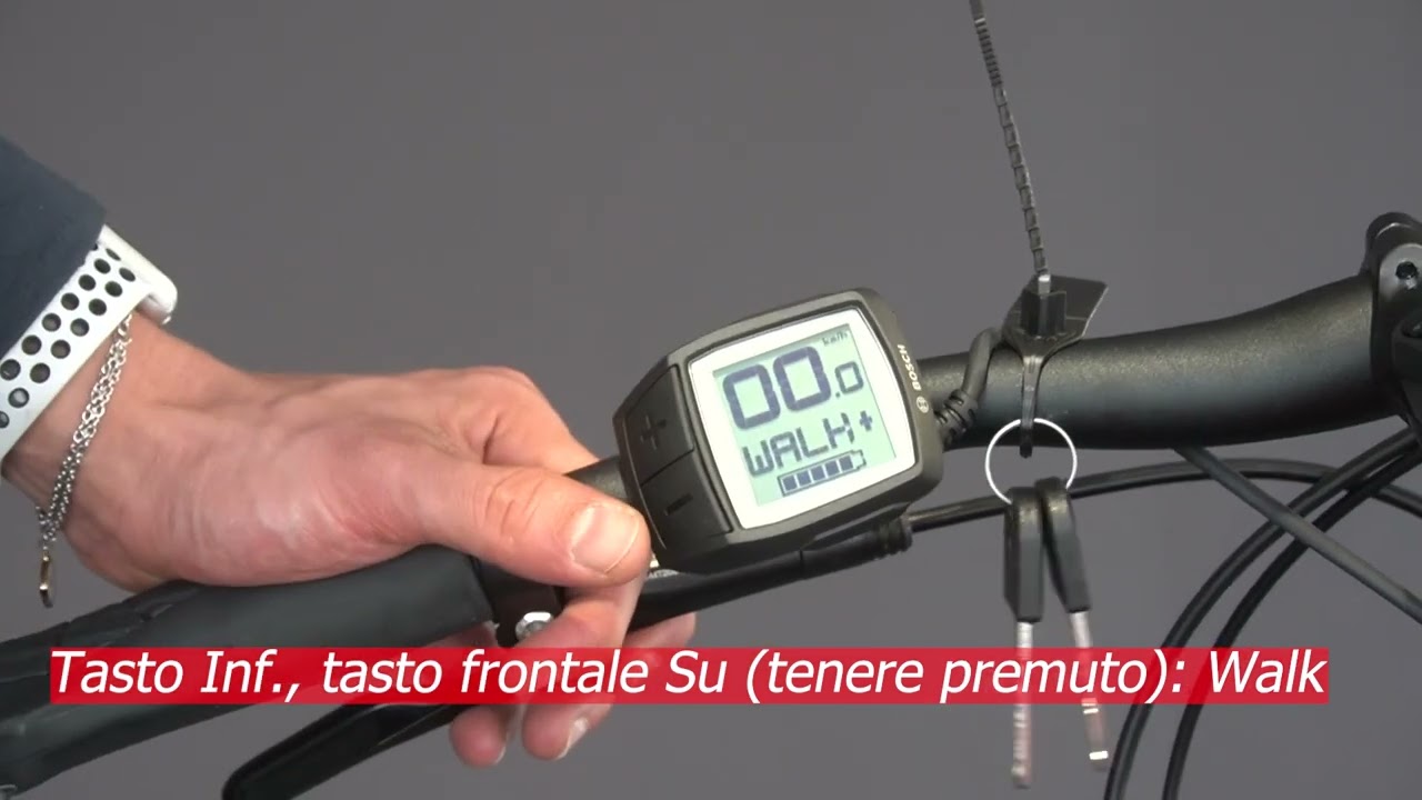Display BOSCH purion - Manutenzione Ordinaria eBike - Guida all'utilizzo display BOSCH