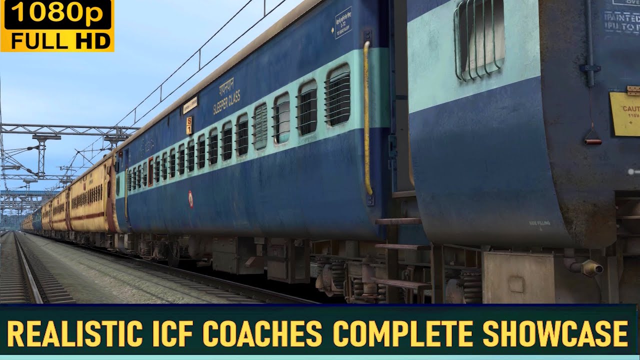 NEW REALISTIC ICF RAIL COACHES IN GAME | FULL FEATURE TOUR