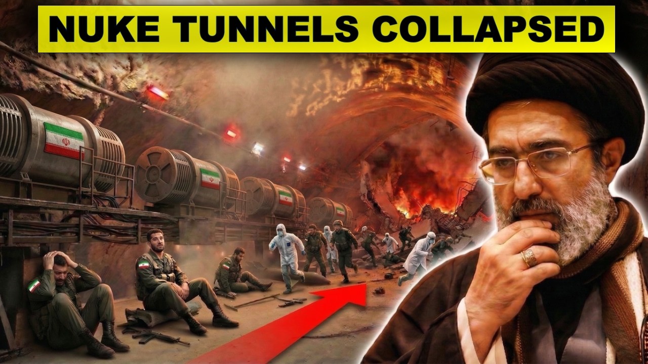 US Just FOUND Iran's Biggest Tunnel Secret... Then The B-2 Stealth Bomber Did This...