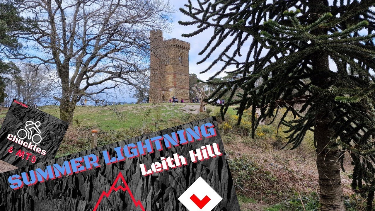 Summer Lightning MTB Trail at Leith Hill, The Surrey Hills - Blue MTB trail - With Chuckles & MTB