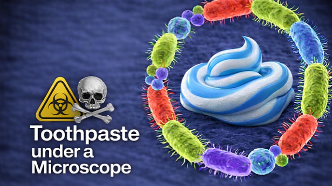 YOU USE THIS EVERY DAY — Toothpaste under a Microscope