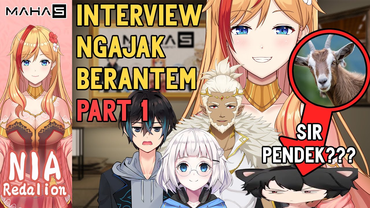 【MAHA5】Ngabuburit rusuh bareng MAHA5 Part 1  - Freetalk Ngabuburit @NiaRedalionCh