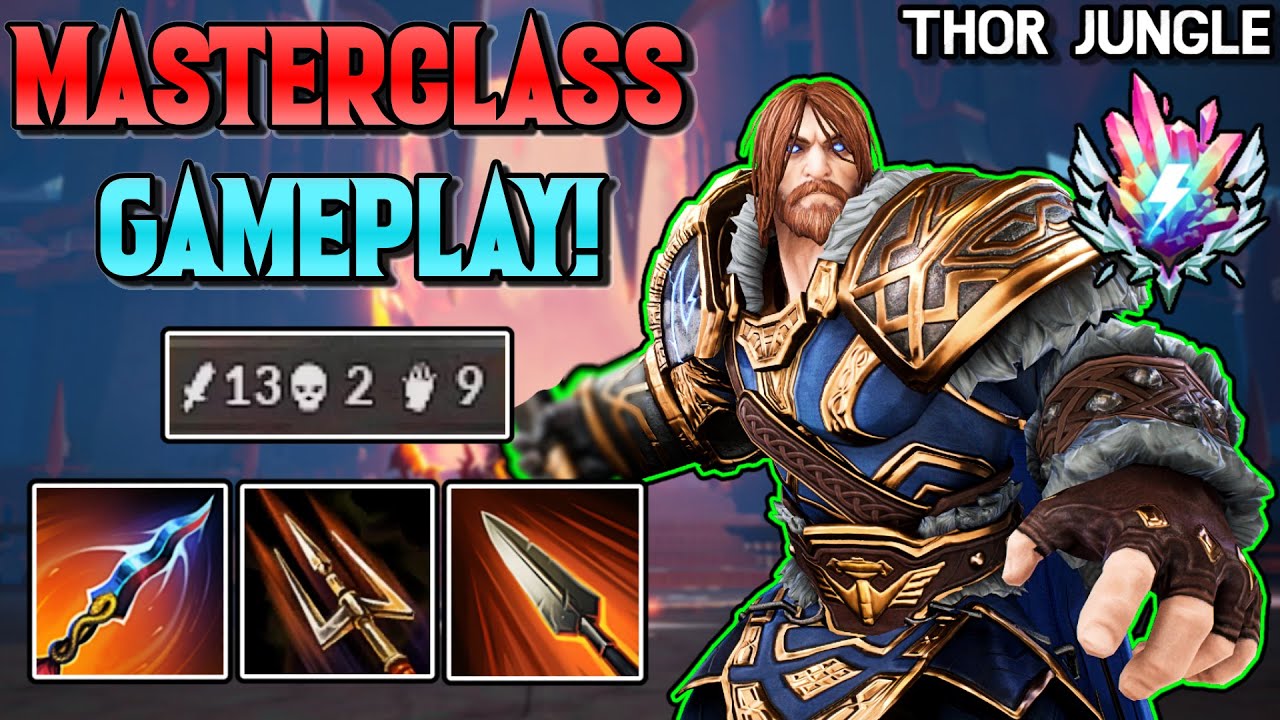 CARRYING SNADDY vs SoloOrTroll! - Smite 2 Thor Jungle Gameplay