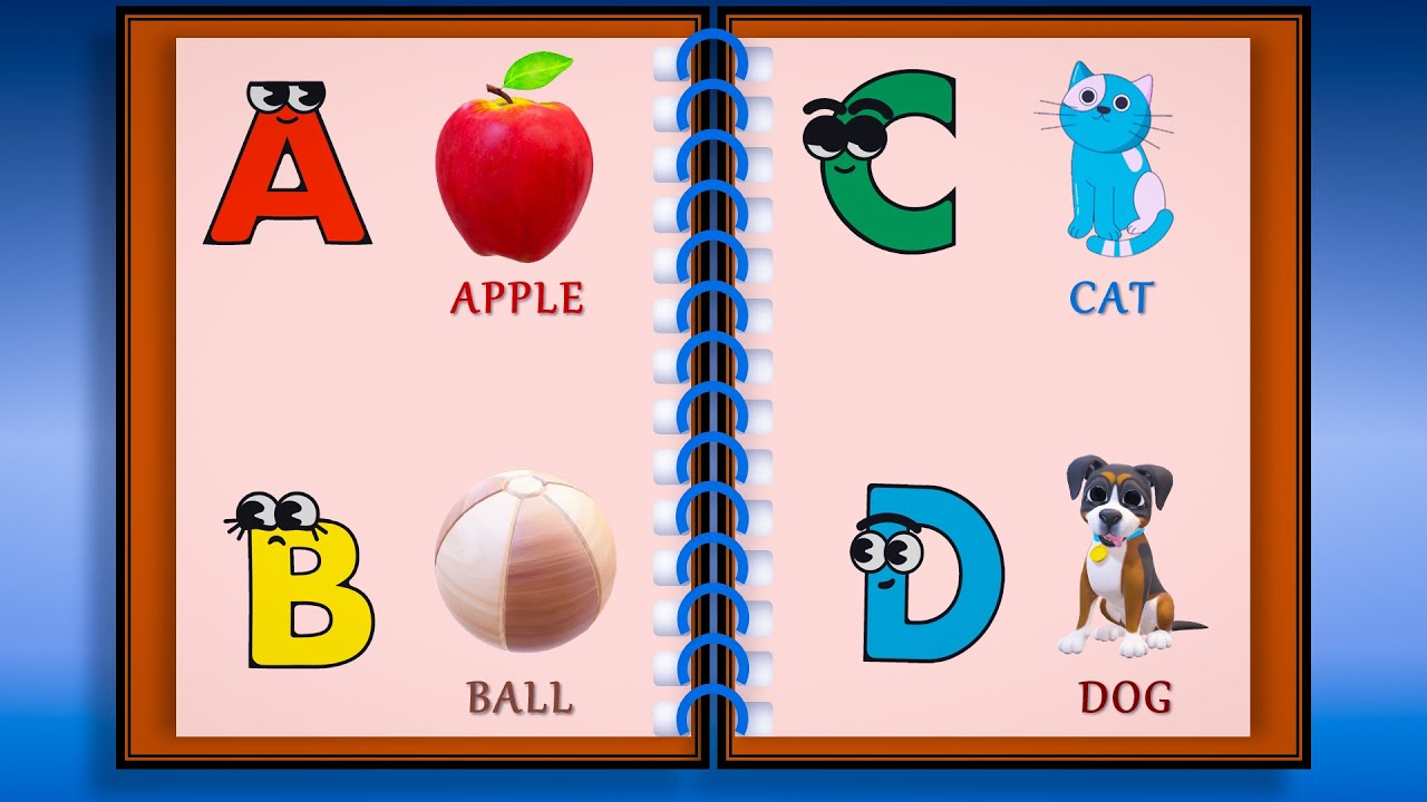 ABCD Song for Kids | Learn Alphabet A to Z | Phonics Song | ABC song | ABCD | TinyToons TV