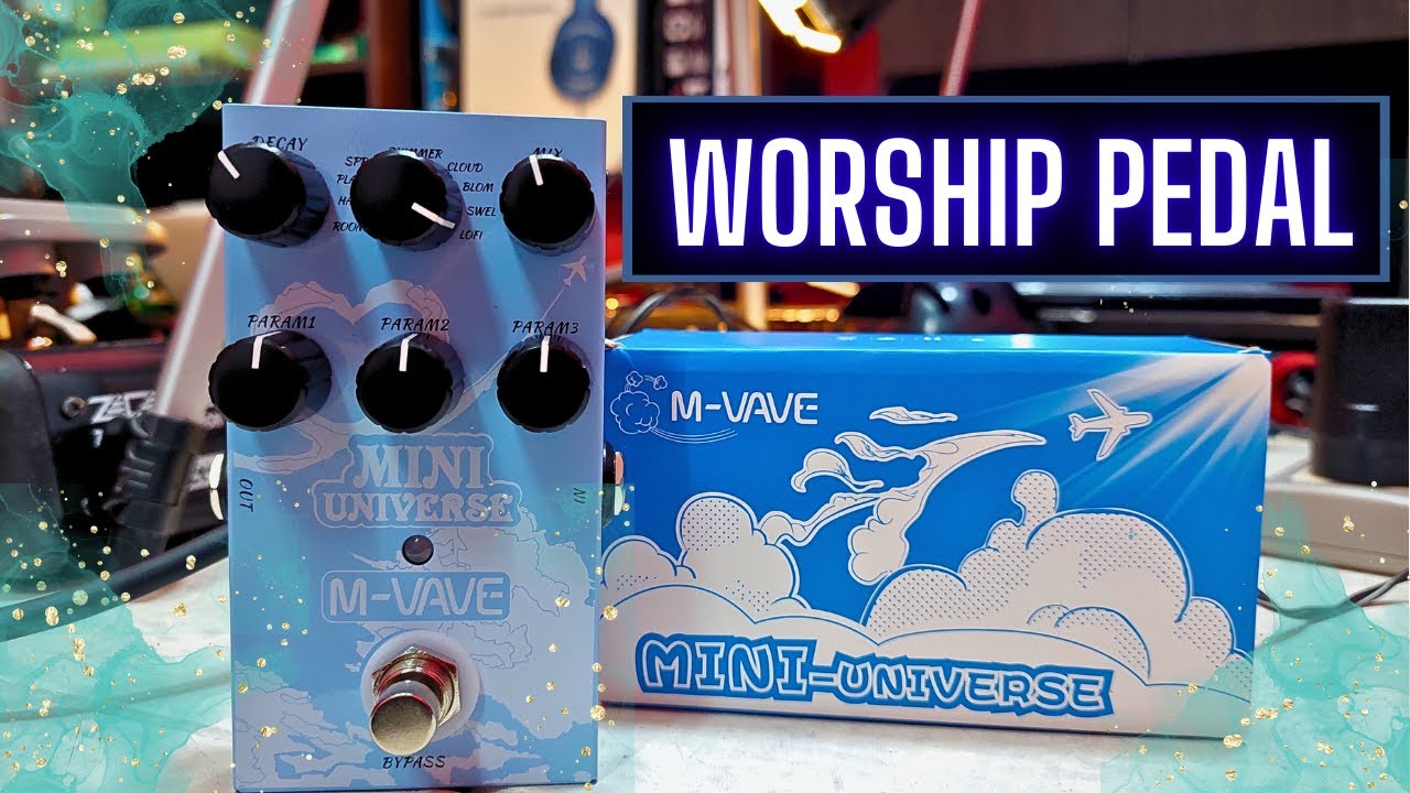 M-VAVE MINI UNIVERSE 🎸 PEDAL WORSHIP BARATO