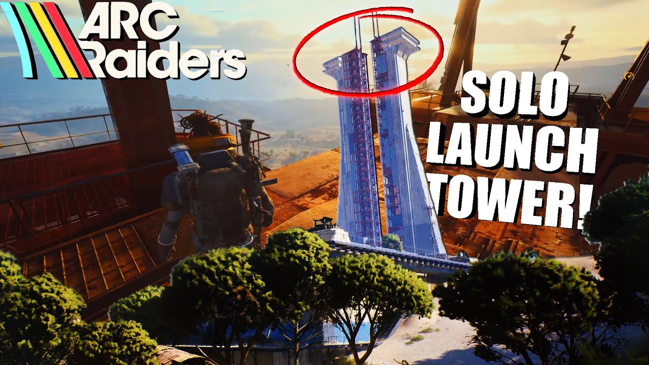 SOLO Launch Tower And This Happened... | ARC Raiders