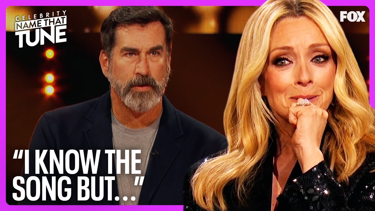 Rob Riggle Was Kicking Himself For Missing Song #4 | Celebrity Name That Tune