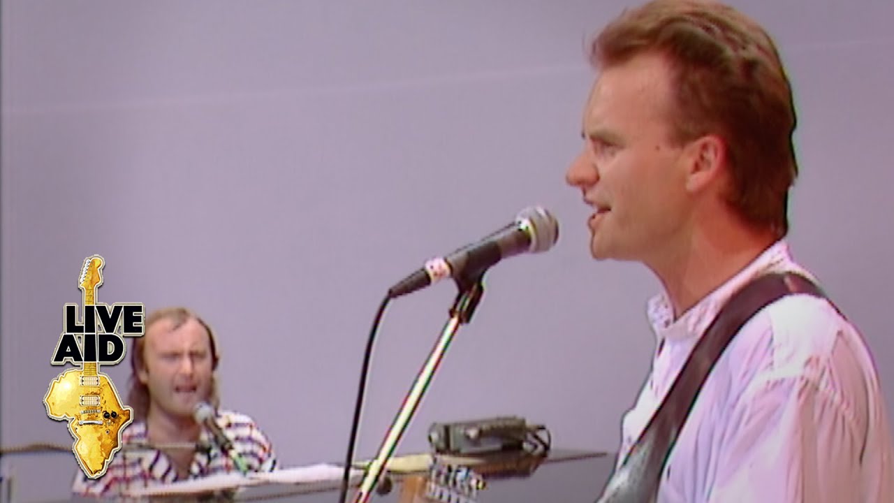 Phil Collins & Sting - Long, Long Way To Go (Live Aid 1985)