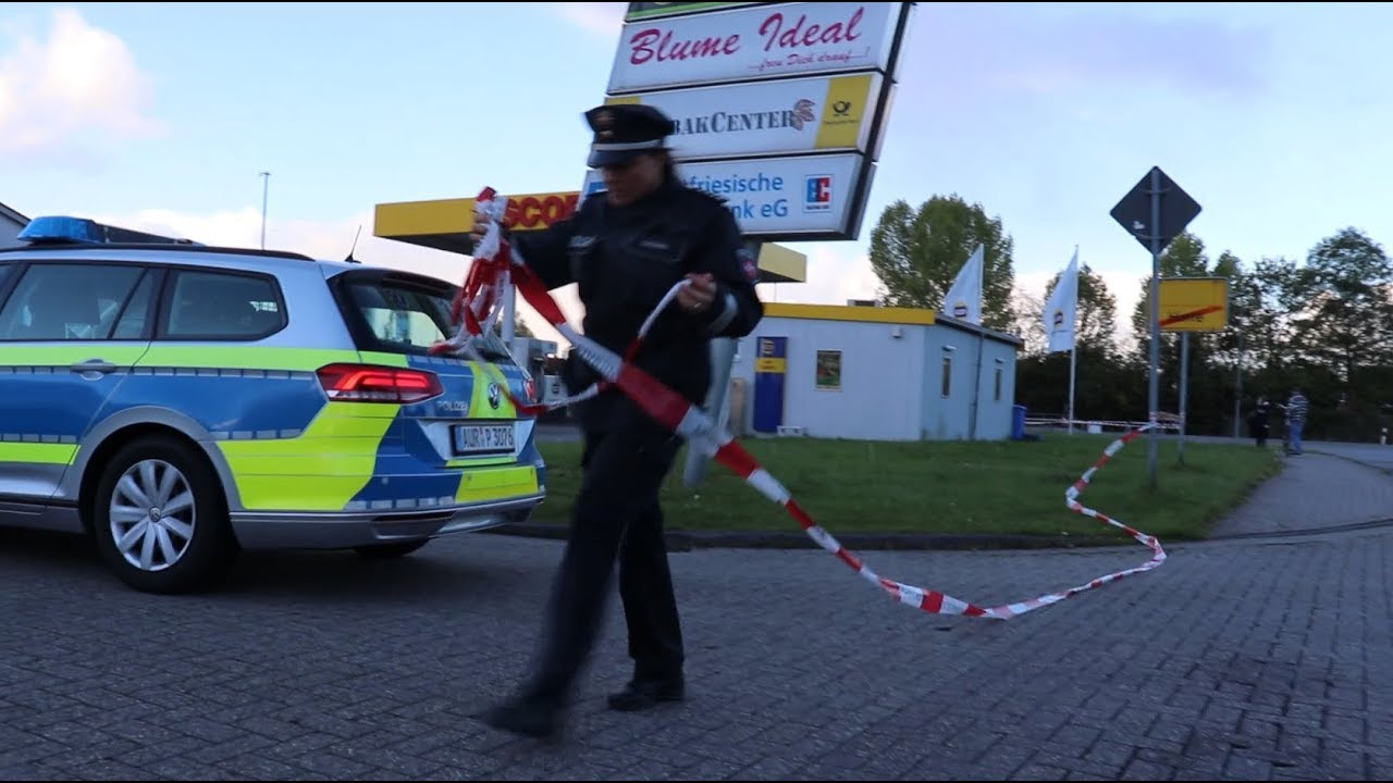 GELDAUTOMATENAUFBRUCH IN HINTE - TÄTER AUF DER FLUCHT