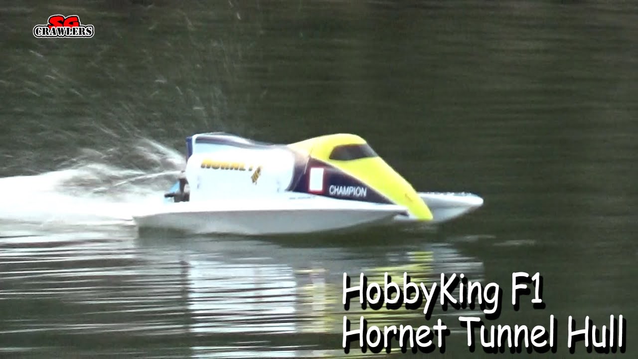 Hornet Formula-1 Tunnel Hull at Sengkang Pond