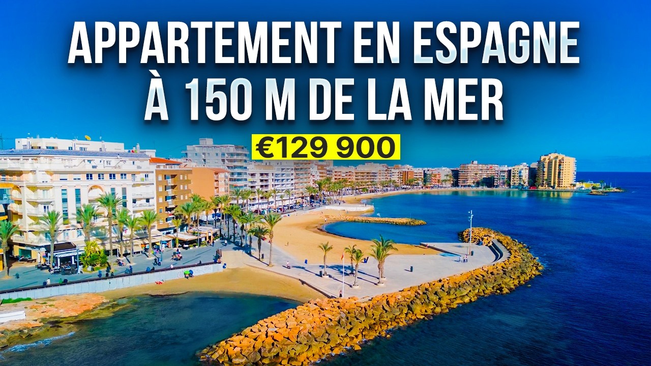 Immobilier en Espagne : Appartement à 150 m de la mer à 129 900 € – Torrevieja