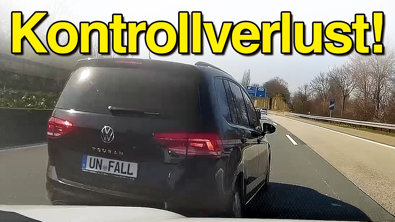 Polizei-Karma nach &Uuml;berhol-Wahnsinn, 10.000&euro;-Unfall und Irre N&ouml;tigung | Dashcam Deutschland #216