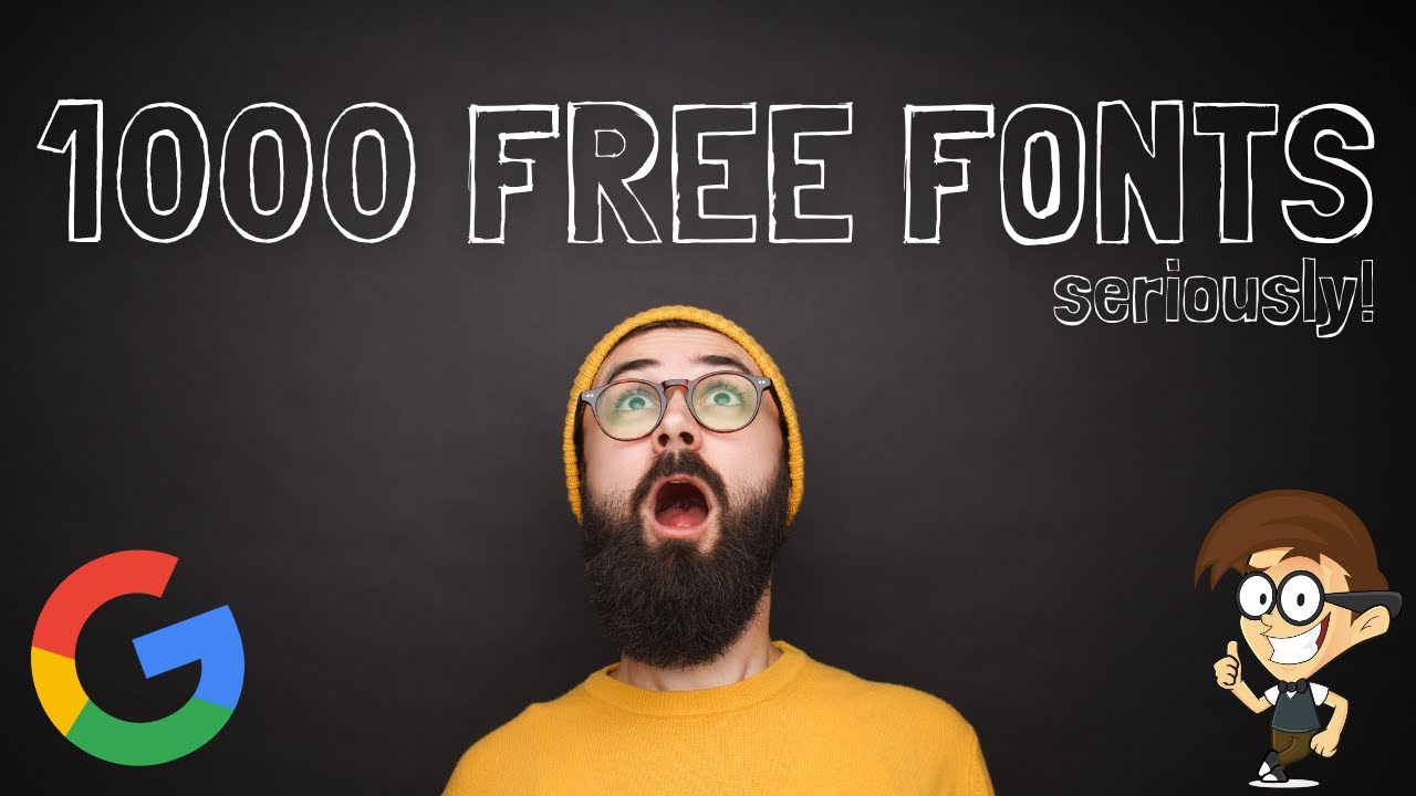 Более 1000 бесплатных шрифтов! А также инструкция по установке шрифтов в Windows 10.