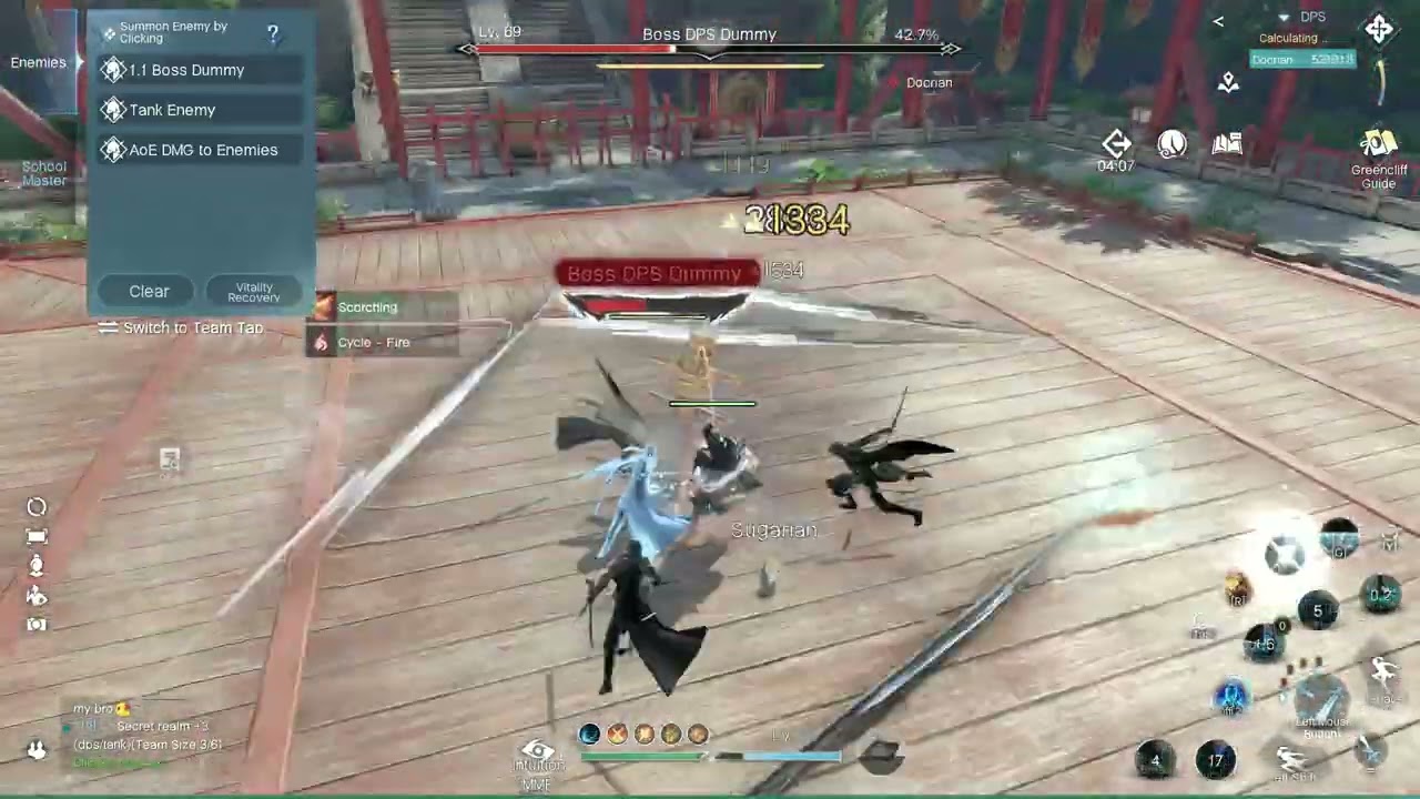 Sword of Justice, Trying Nightwaker auto build