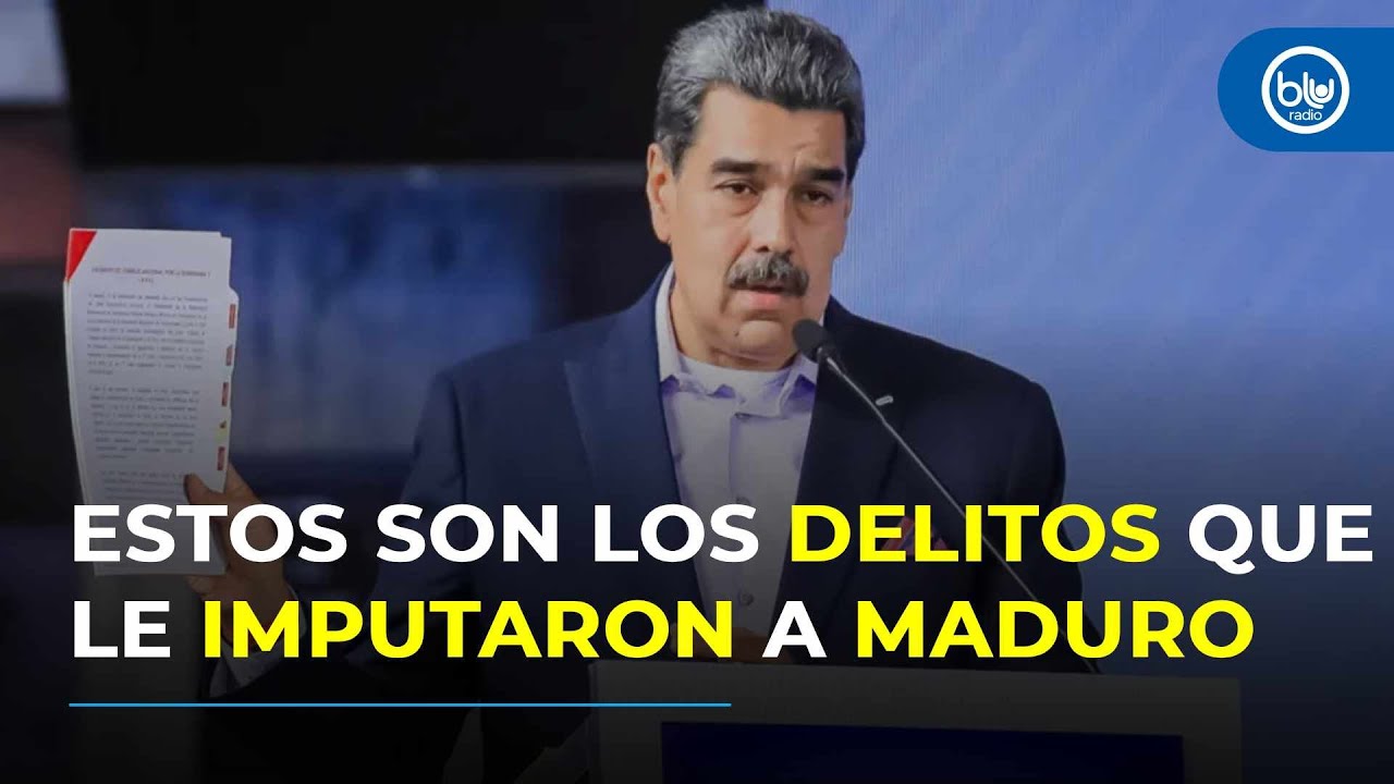 ¿Qué cargos enfrenta Nicolás Maduro en Estados Unidos tras el operativo en Venezuela?