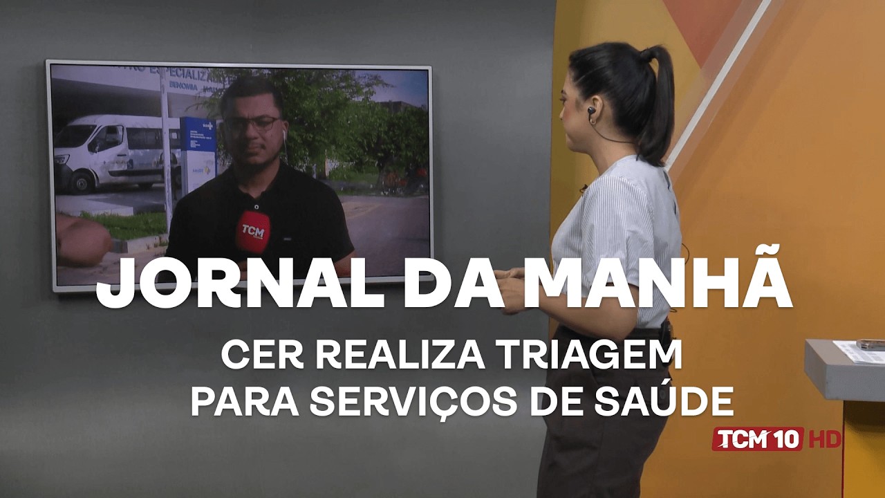 Jornal da Manhã - CER realiza triagem para serviços de saúde
