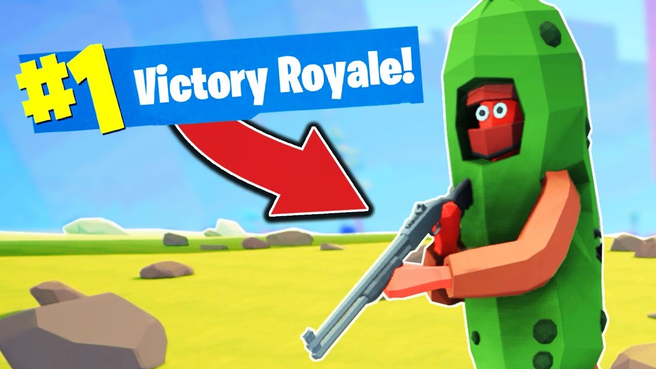 MY FIRST *VICTORY ROYALE* in Totally Accurate Battlegrounds