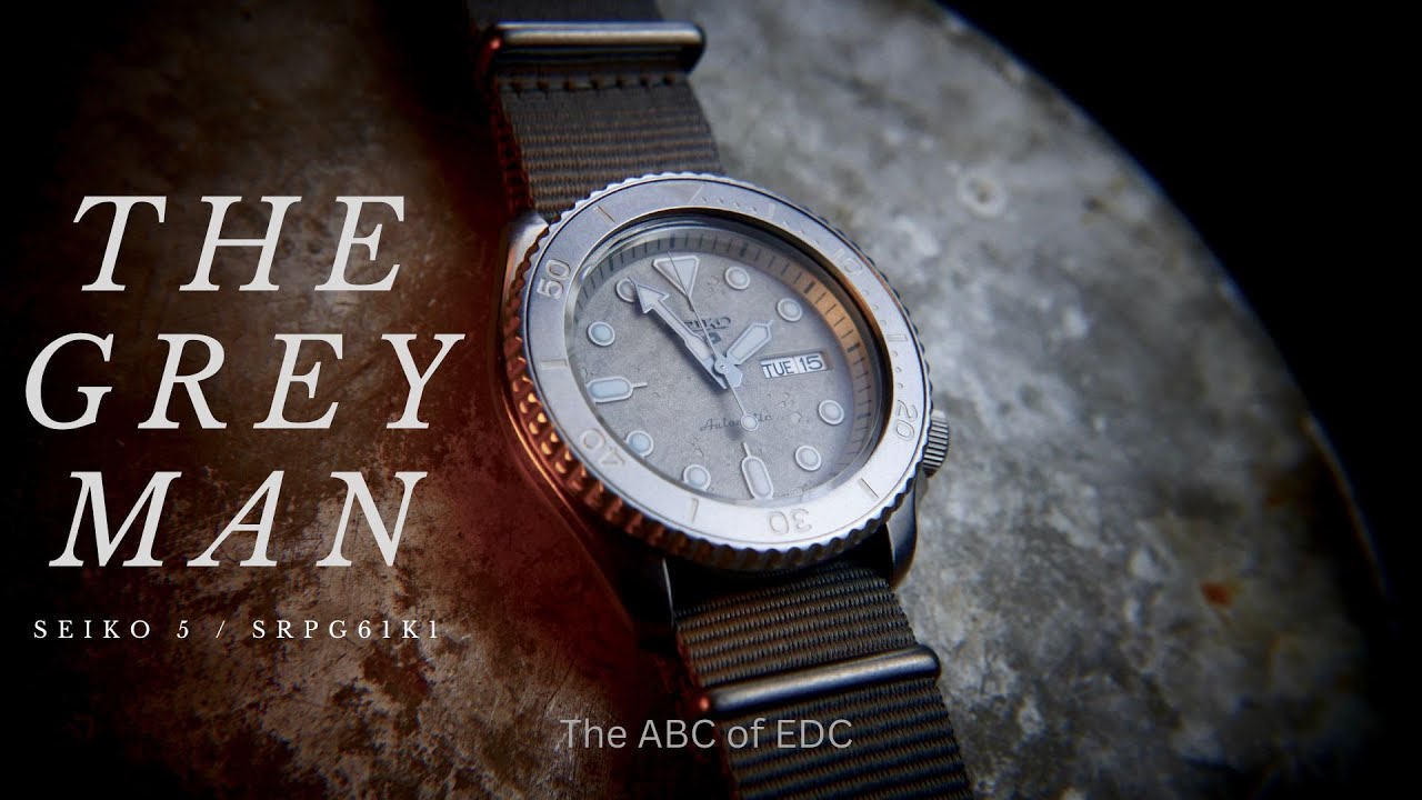 Seiko SRPG61K1: Серый человек