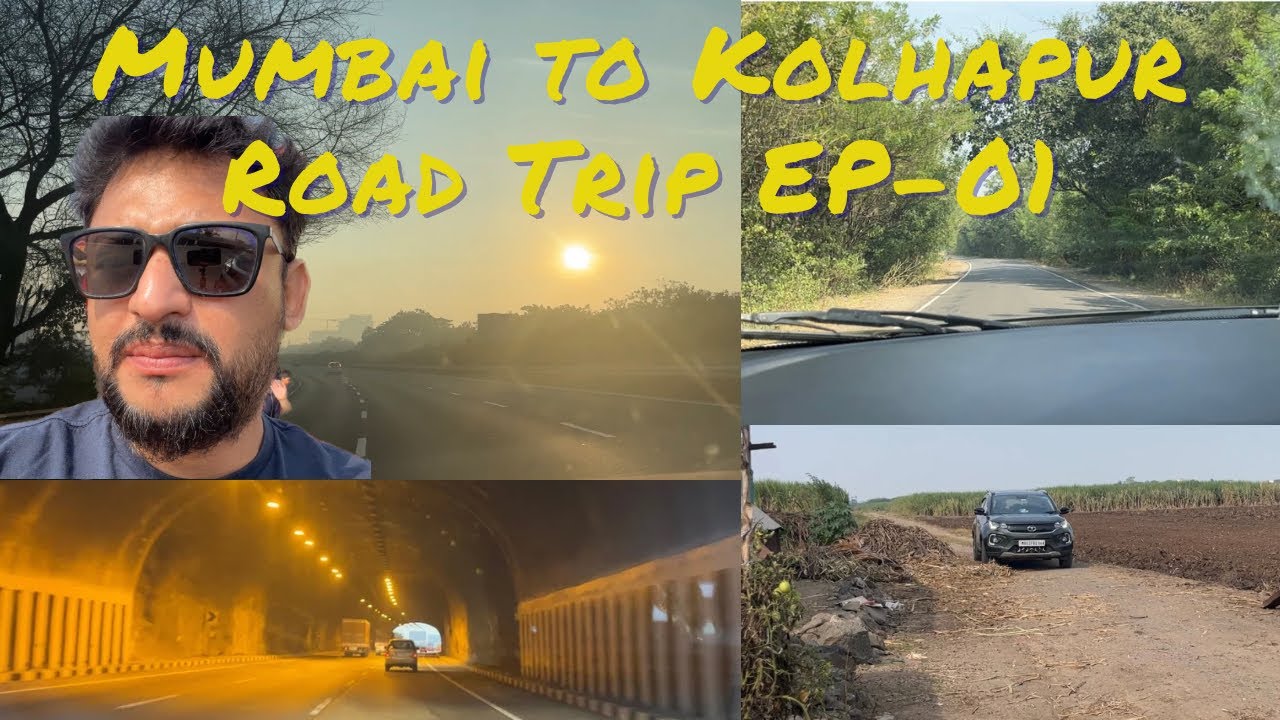 🚘Mumbai ➡️ Kolhapur Road Trip | My First Vlog. #travelvlog  #roadtrip  #family #myfirstvlog