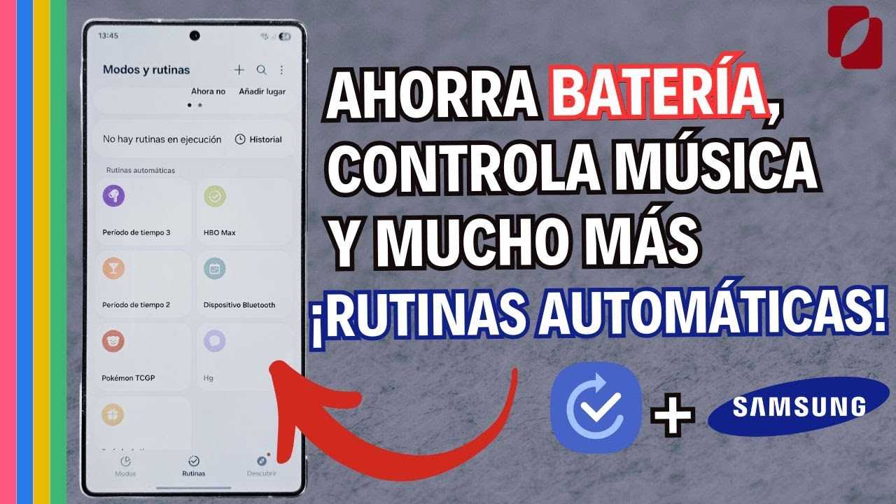 🤖 RUTINAS que DEBES USAR y conocer en tu Samsung Galaxy. Automatiza tu teléfono y AHORRA BATERÍA 🔋