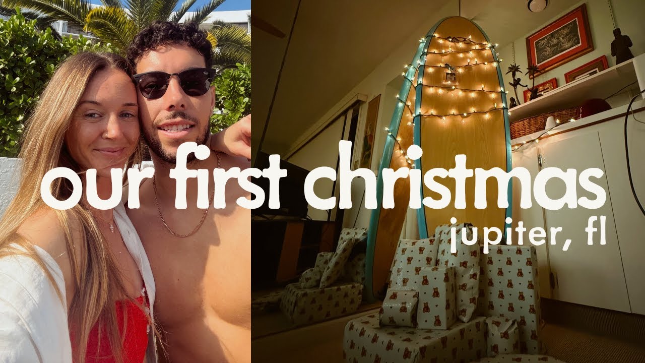 our first christmas!! noche buena, beach days, & who-ville!! !