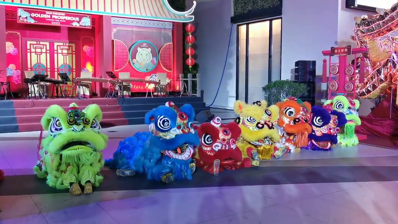 CNY​ 2022​ Lion Dance at​ Siam​ Paragon