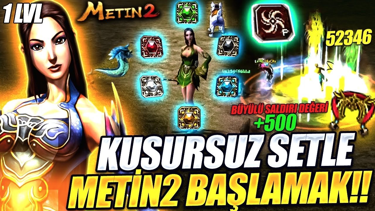Metin2 TR&rsquo;de 1 Level Kusursuz Set Şamanla Sıfırdan Başlıyorum! | Şaman Orantısız G&uuml;&ccedil;lendi! | B&ouml;l&uuml;m 2