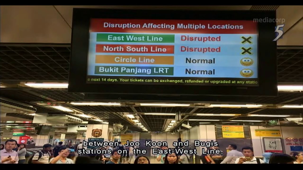 All 4 SMRT MRT & LRT lines hit by power trip